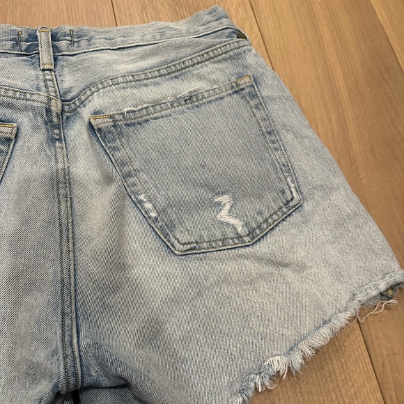 AGOLDE Parker Long Denim Shorts - Picture 6 of 8